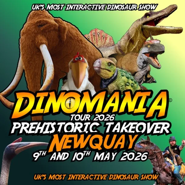 Dinomania Prehistoric Takeover Newquay
