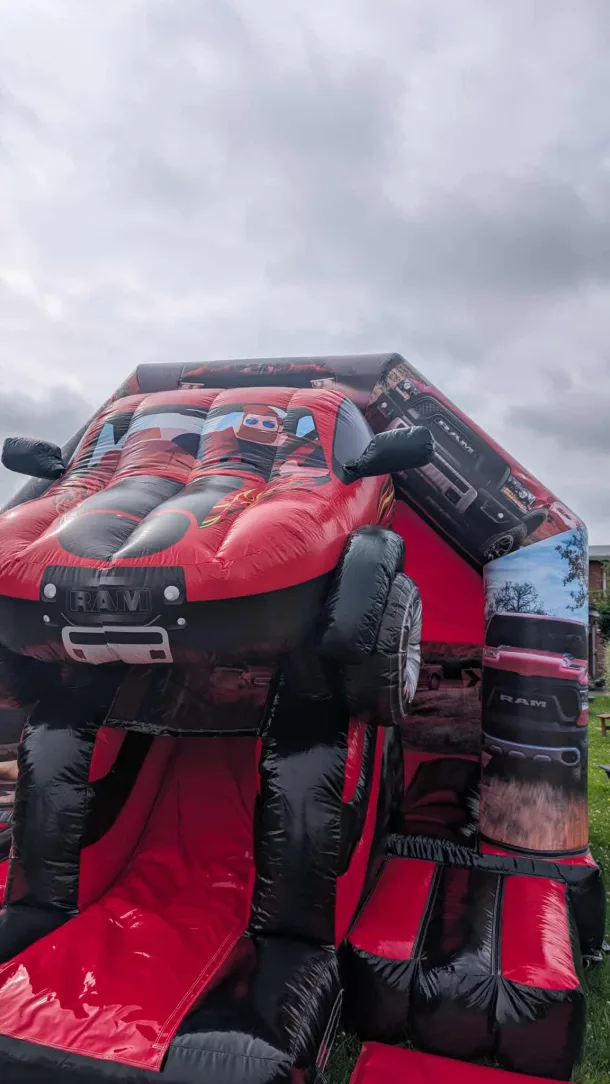 Dodge Ram Disco Bouncy Castle