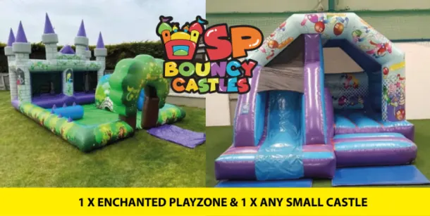 Enchanted Playzone And Small Castle Package