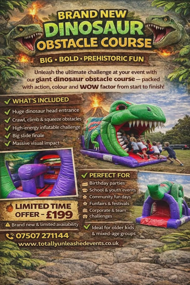 Dinosaur Assault Course