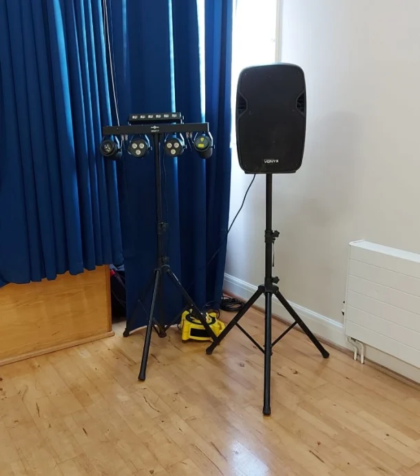 Bluetooth Speaker And Lights Hire