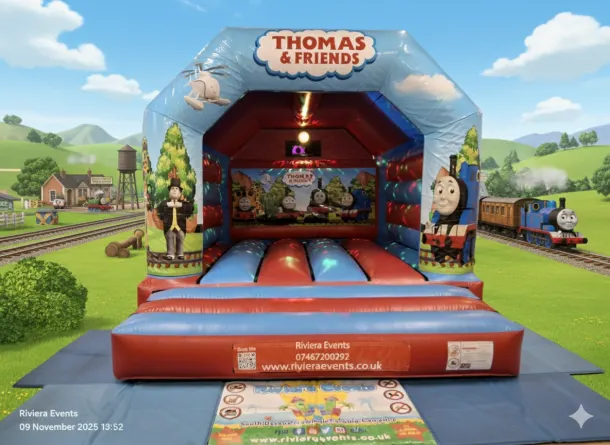Thomas Disco Bouncy Castle