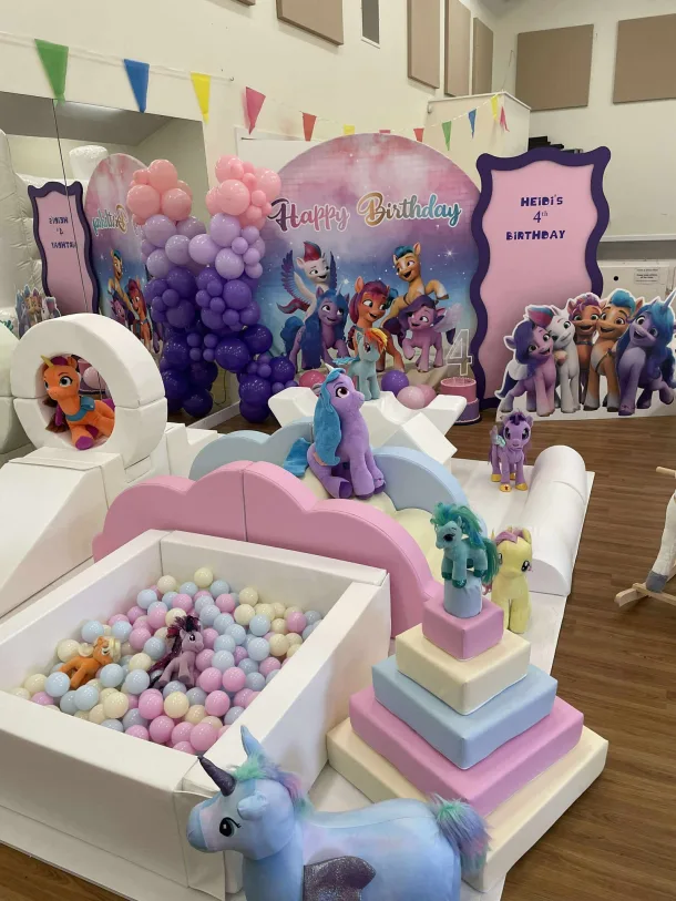 Unicorn Themed Soft Play