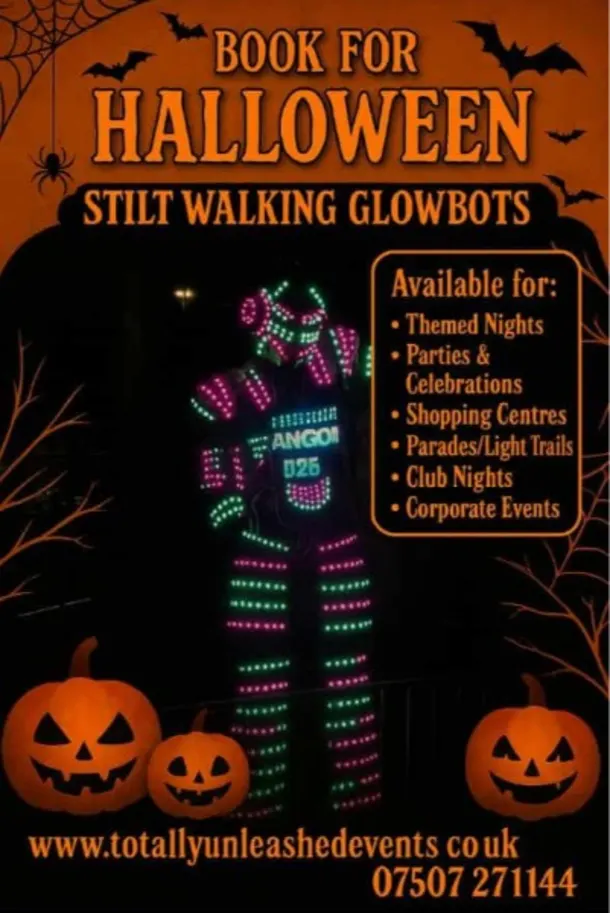 Halloween Glowbots