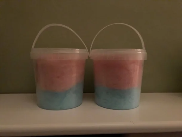 15 Tubs Of Candyfloss