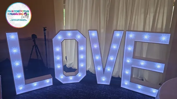 Love Letters Colour Chancing Led