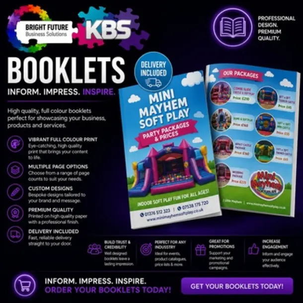 A6 Stapled Booklets 130/135gsm