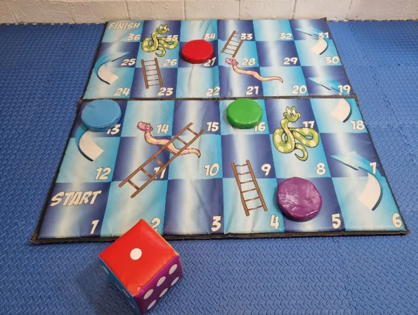 Giant Snakes And Ladders