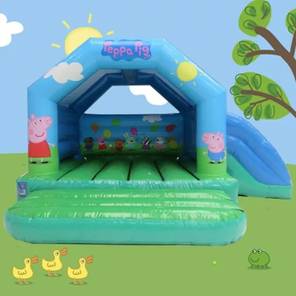 Peppa Pig And George Pig Bouncy Castle