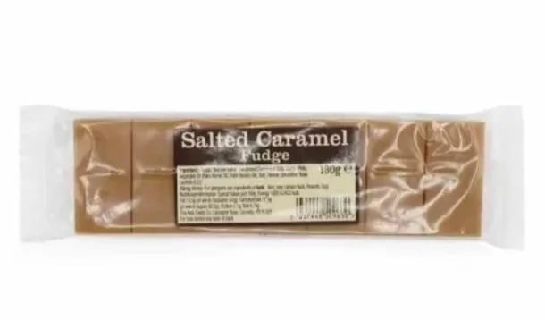 Salted Caramel Fudge Bar