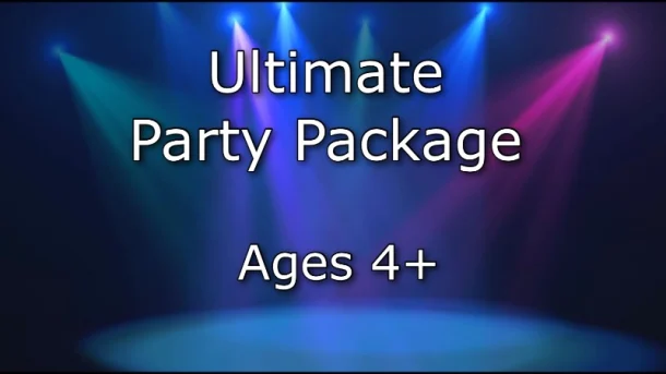 1c Ultimate Party Package Age 4