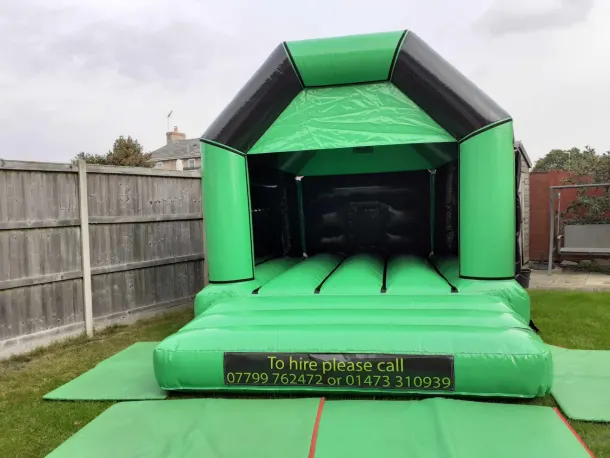 Black And Green Velcro Castle