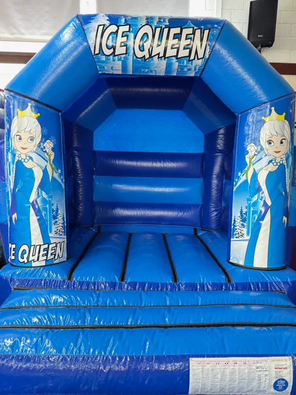 Ice Queen Themed Blue Low Height Junior Castle