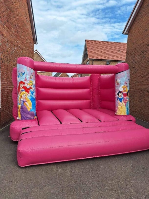 12ft X 10ft Low Height Pink Princess Castle