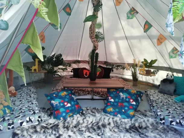 Jungle Bell Tent Hire