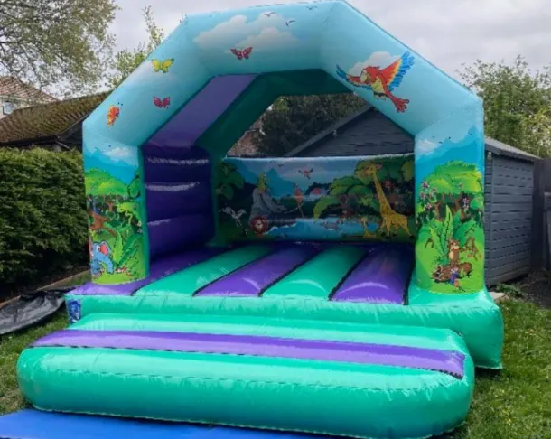 Jungle Bouncy Castle