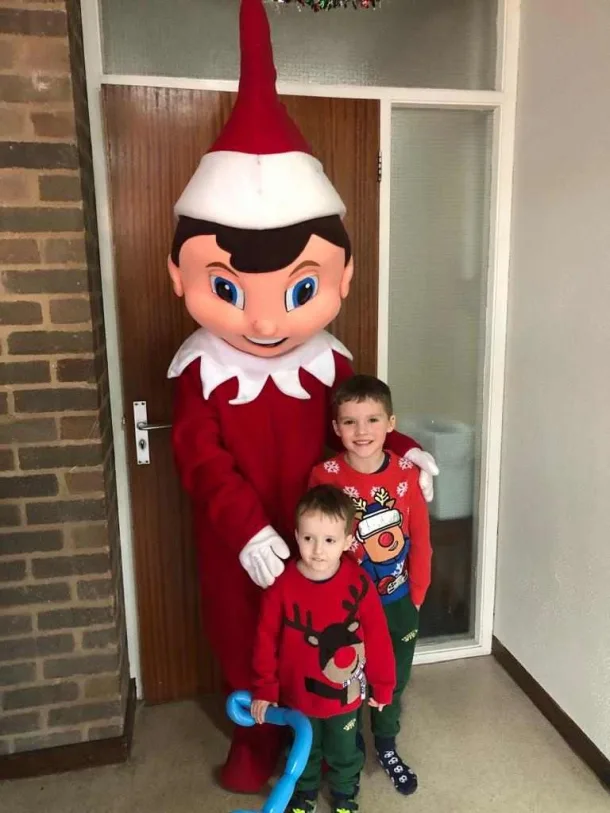 Elf On The Shelf Visit