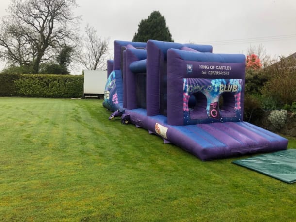 45ft X 12ft Disco Assault Course