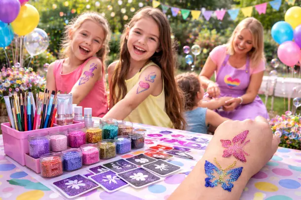 Glitter Tattoo Artist