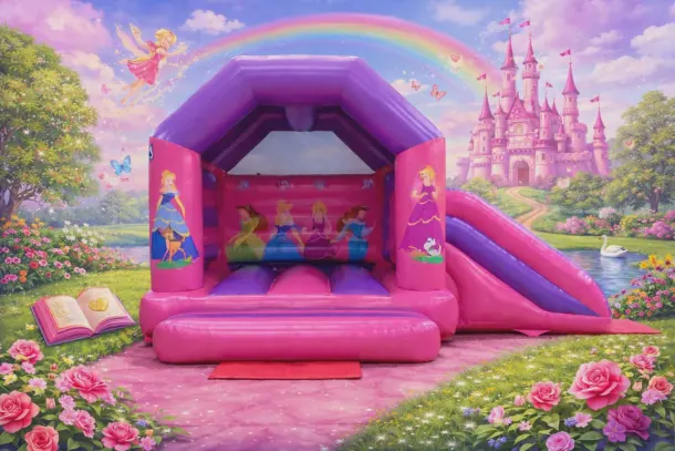 Princess Castle With Side Slide