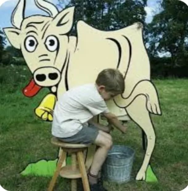 Milk The Cow Game