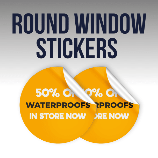 Round Window Stickers