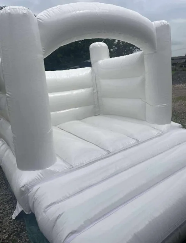 White Bouncy Castle