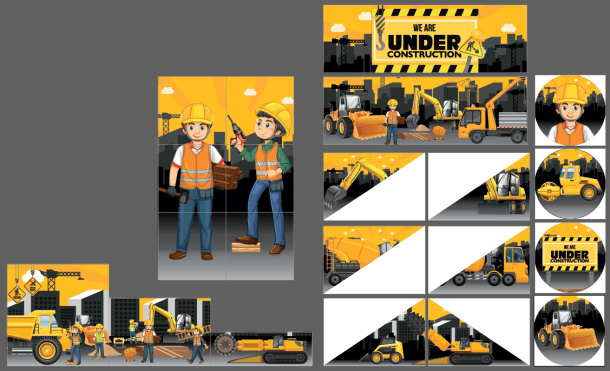 Sp-09 Construction Soft Play Set