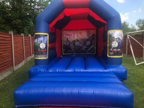 12ft X 12ft Blue And Red Castle - Thomas Theme