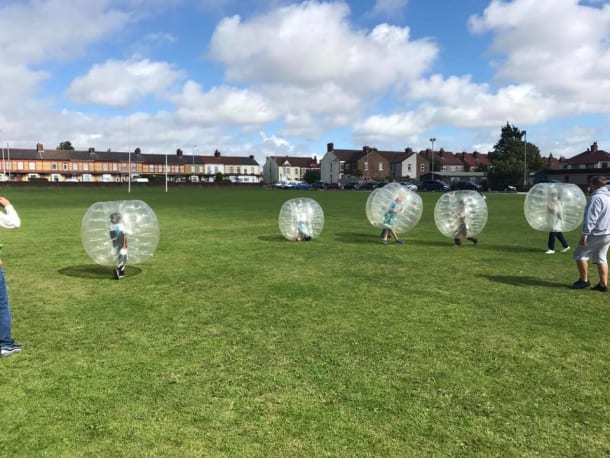 Kids Bubble Football