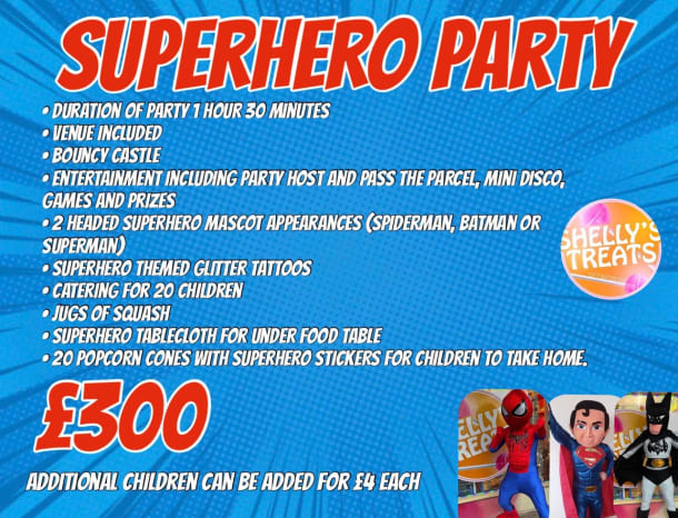 Superhero Party