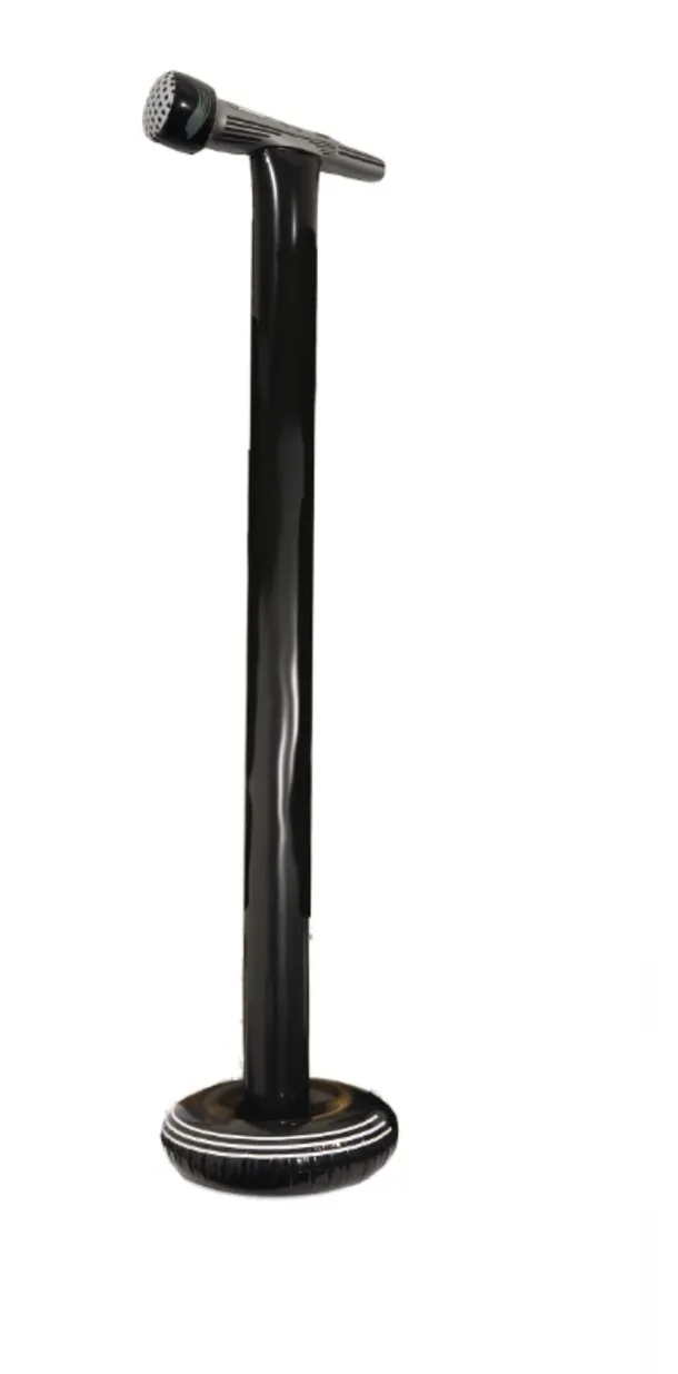 Inflatable Microphone On Stand 125cm