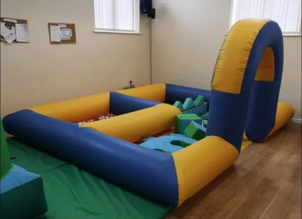 Soft Play With Inflatable Surround
