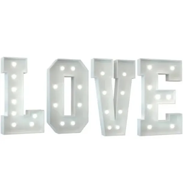 4ft Love Led Letters