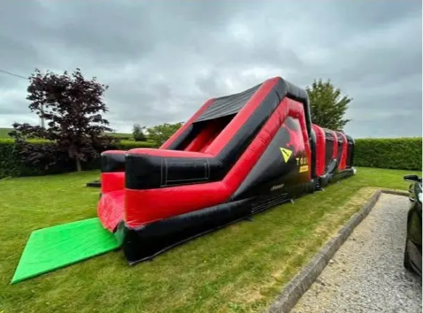 The Toxic Red Obstacle Course