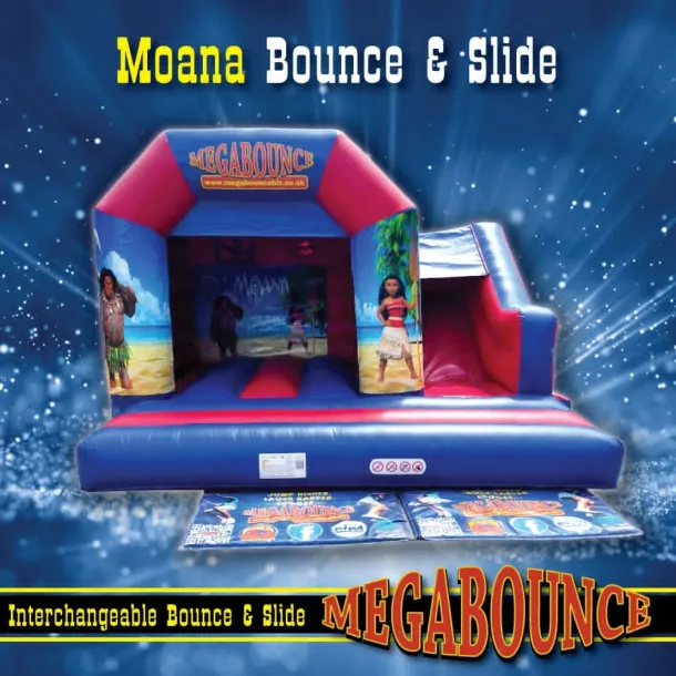 15ft X 15ft Moana Themed Bouncy Castle