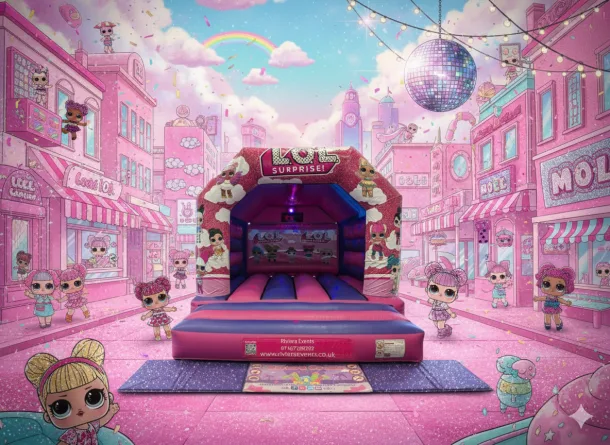 Lol Surprise  Disco Bouncy Castle