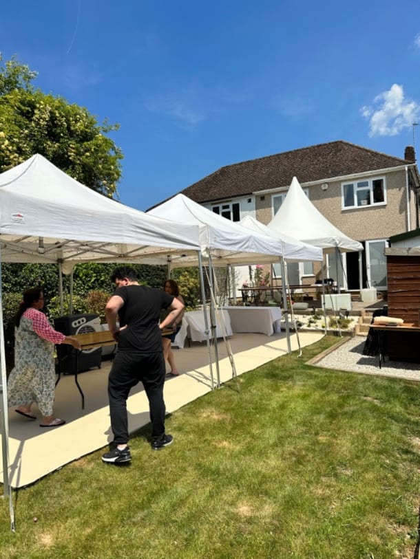 Ultimate White Garden Party Package Herts Parties