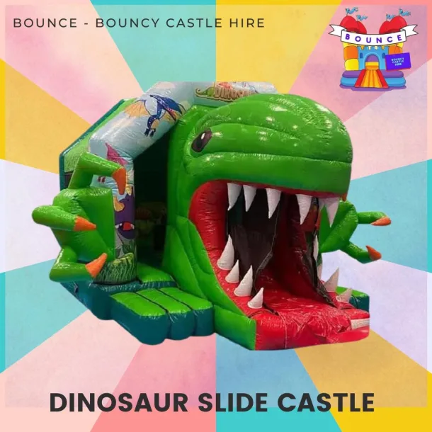 Dinosaur 3d Slide Castle