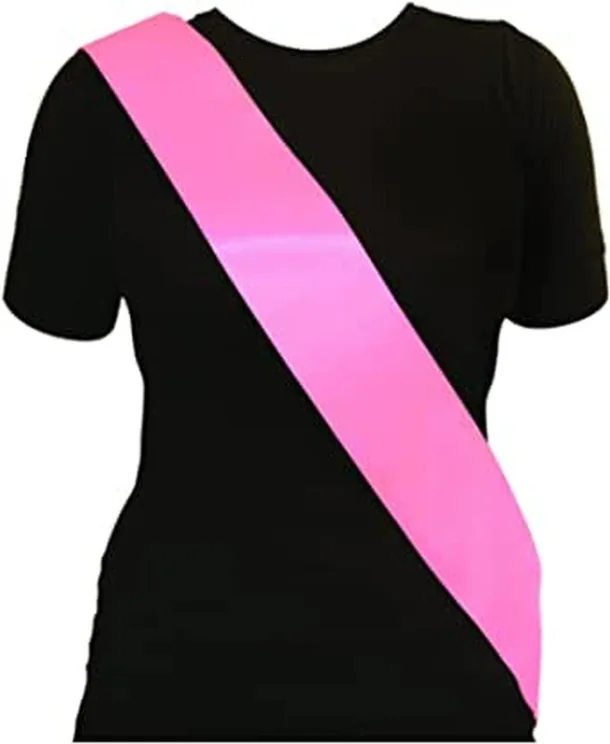 Plain Pink Sash