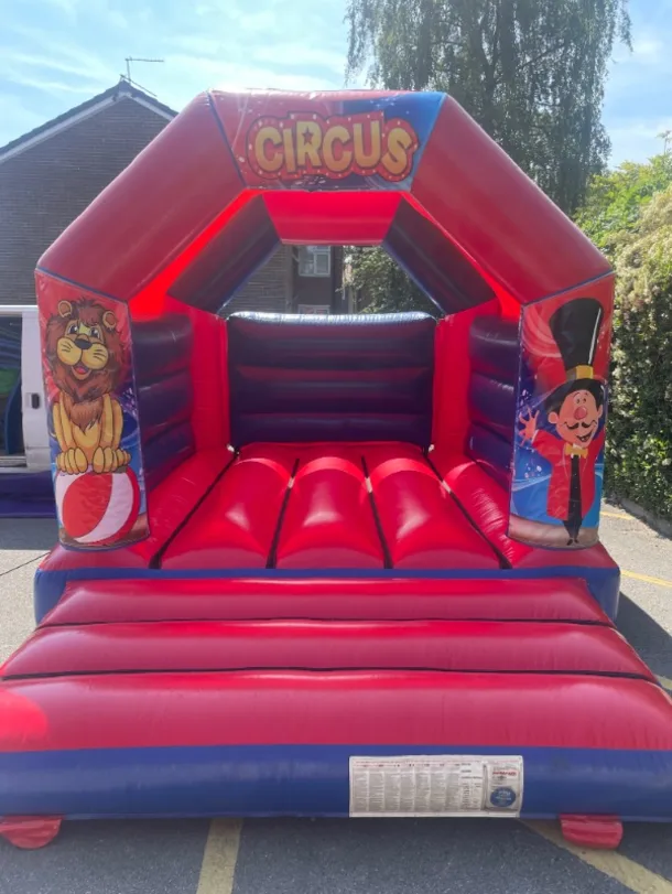 Circus Theme Bouncy Castle