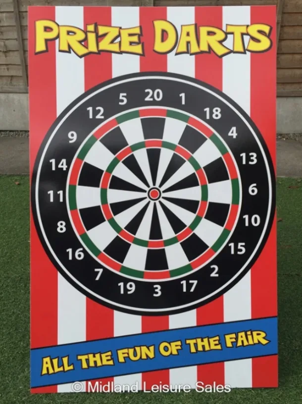 Prize Darts Printed Games Pack (pdp01)