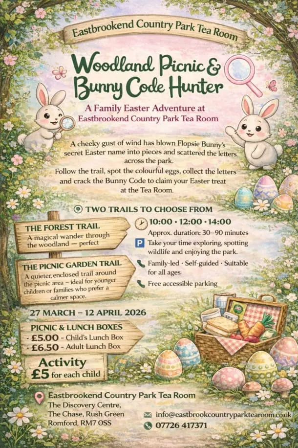 Woodland Picnic And Bunny Code Hunter
