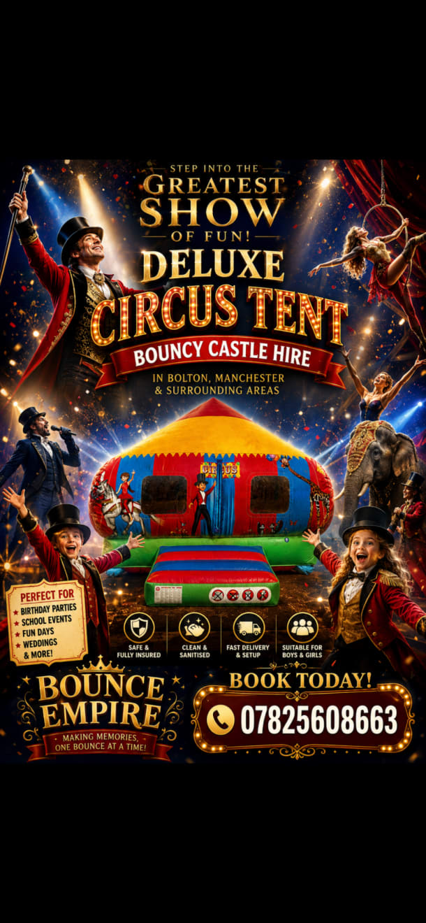 Delux Circus  Tent Castle