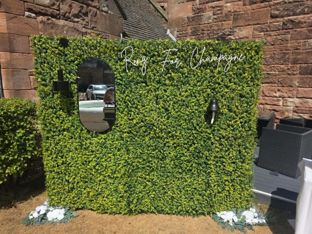 Ring For Champagne Backdrops