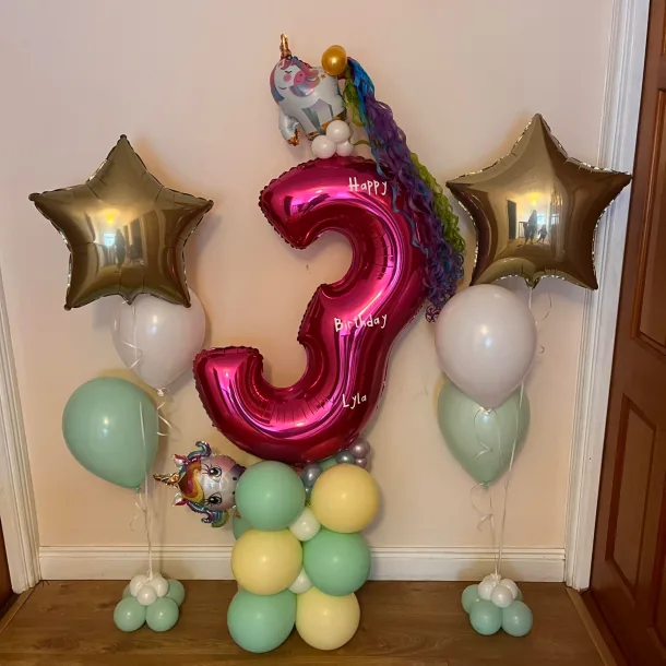 Unicorn Themed Birthday