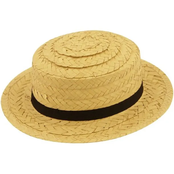 Straw Boat Hat