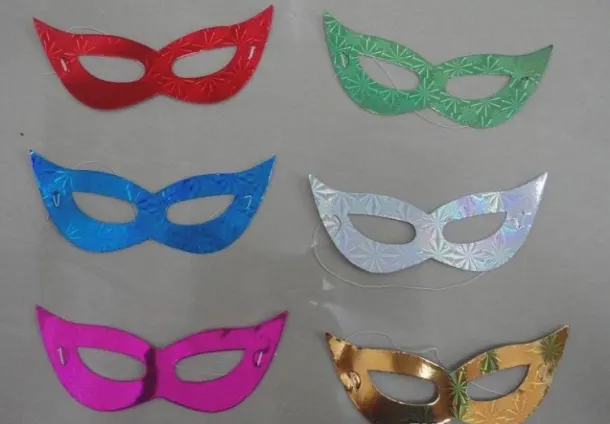 Masquerade Budget Mask In Assorted Colours (price Per 1 Mask)