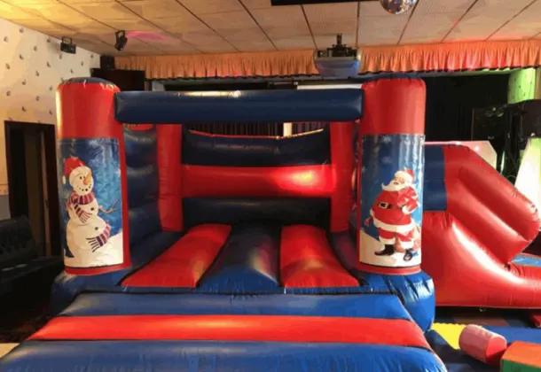 Christmas Castle With Slide