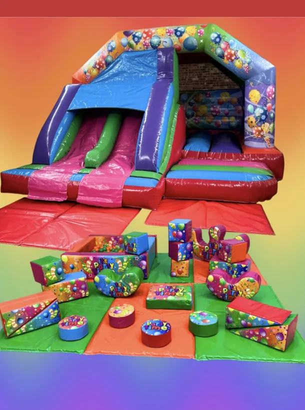 Twin Slide Rainbow Package